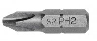 Биты PH2, 25 мм, сталь S2, 10 шт., Hoegert HT1S304