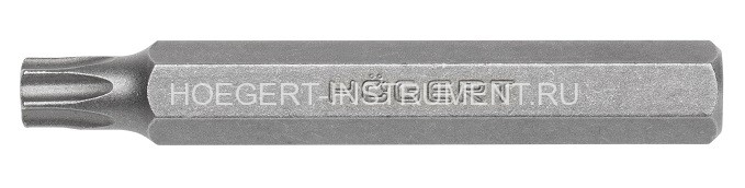 Бита Т20, 75 мм, сталь S2, Hoegert HT1S846