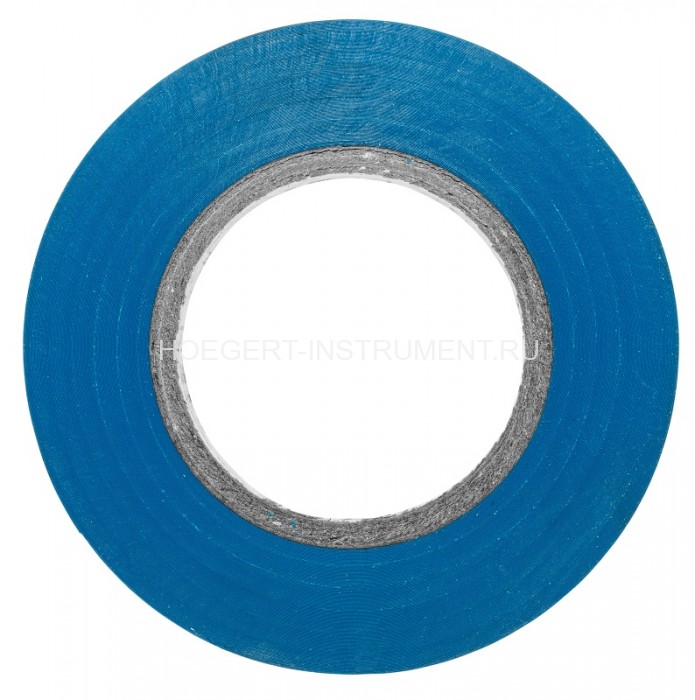 Изолента 0,13x19мм x 20м, синяя, Hoegert HT1P283