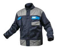 Рабочая куртка темно-синяя, размер L, Hoegert HT5K281-L