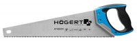 Ножовка по дереву 450 мм, трехстороняя заточка, Hoegert HT3S204