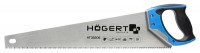 Ножовка по дереву 500 мм, трехстороняя заточка, Hoegert HT3S206