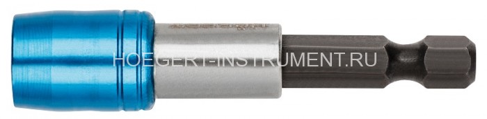 Битодержатель магнитный, 60 мм,  1/4", Hoegert HT1S440