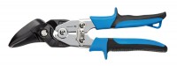 Ножницы по металлу изогнутые 250 мм, рычажные, левый рез, Hoegert HT3B504