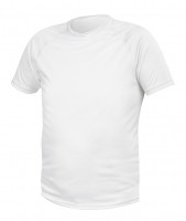 Футболка из полиэстра белая, 3XL, Hoegert HT5K401-3XL