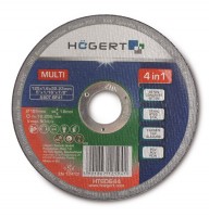 Отрезной диск по бетону, металлу 125 х 1,6 х 22,23 мм, Hoegert HT6D644