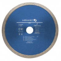 Отрезной диск алмазный, сплошная кромка 180 х 1,8 х 25,4 мм, Hoegert HT6D703
