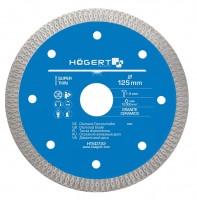 Отрезной диск для плитки 125 х 1,2 х 22,2 мм, Hoegert HT6D722