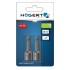 Насадка торцевая с магнитом 12 мм, 1/4", 2 шт., Hoegert HT1S459