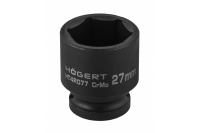 Головка торцевая ударная 1/2″ 27мм короткая, HT4R077